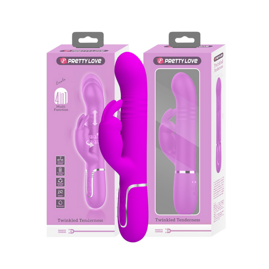 PRETTY LOVE Coale Premium Rabbit Vibrators 4 in 1