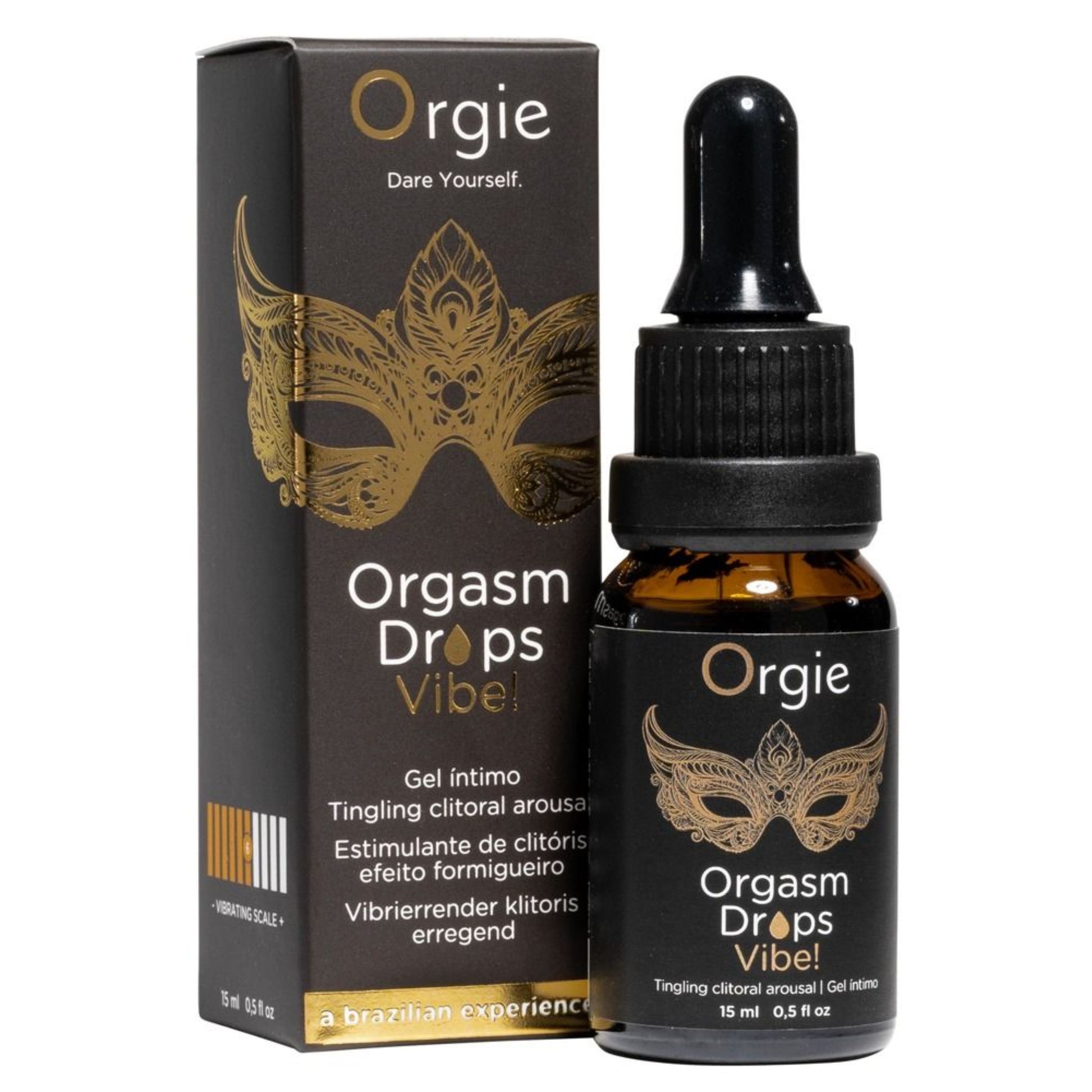 Orgie Orgasm Drops Vibe! orgasmu veicinošs gels sievietēm (15 ml)