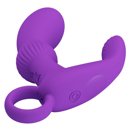 PRETTY LOVE Cayla ergonomisks prostatas stimulators ar ārējo stimulāciju
