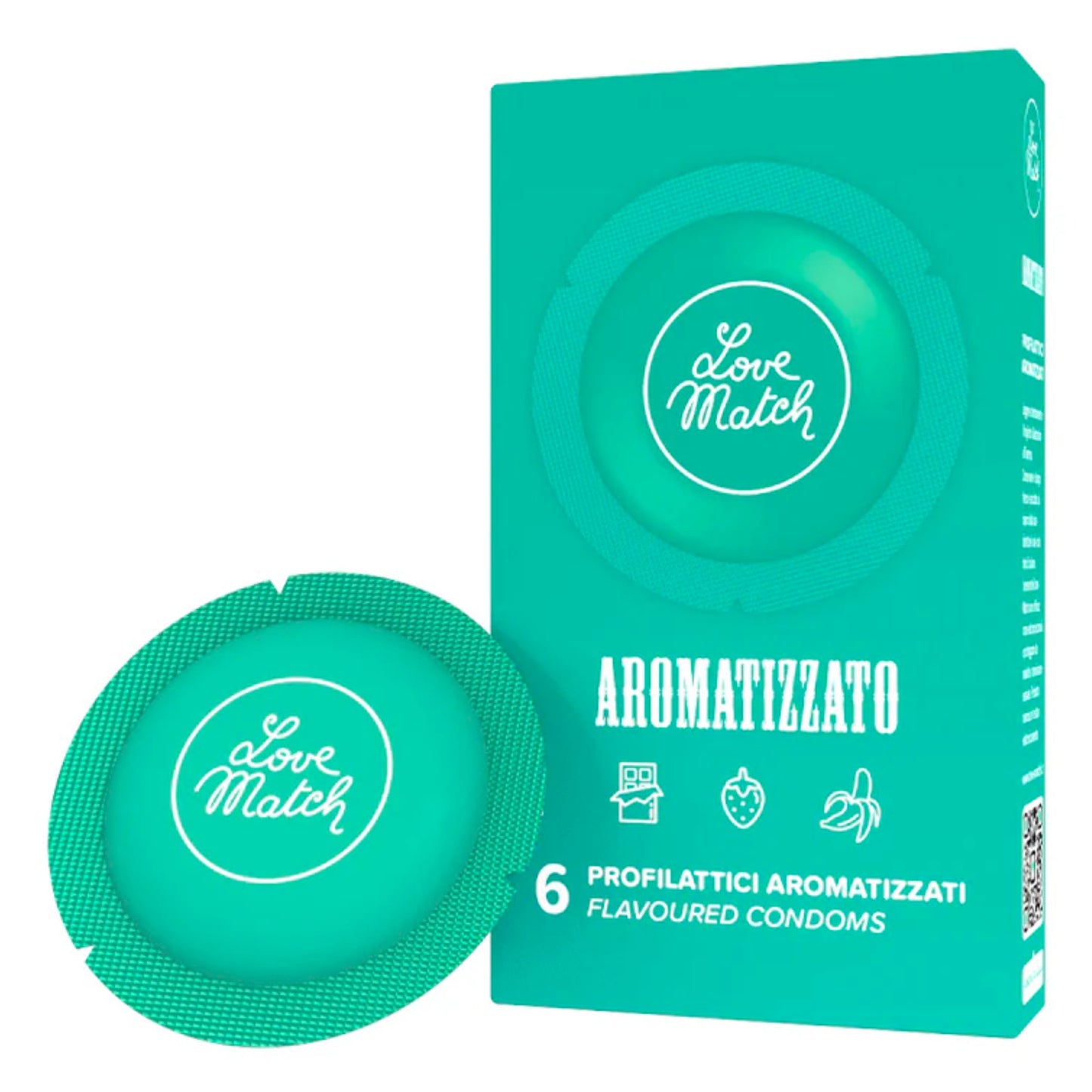 Prezervatīvi Love Match Aromatizēti 6 gab.