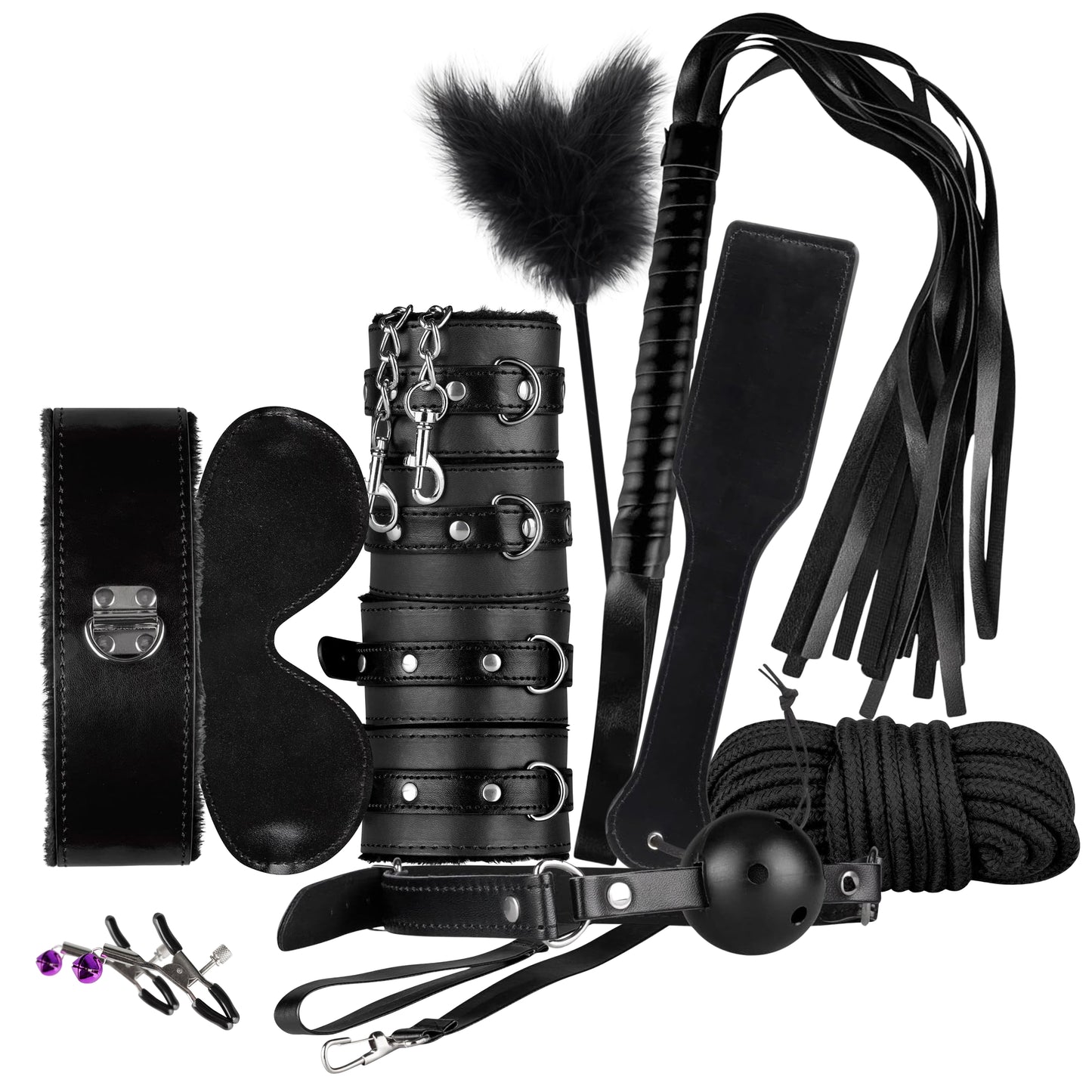 BS Fetish Hidden Desire BDSM komplekts (10 gab.)