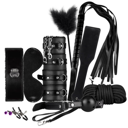 BS Fetish Hidden Desire BDSM komplekts (10 gab.)