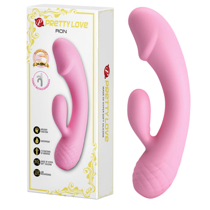 PRETTY LOVE Ron - Premium klases elastīgs smart vibrators (12 režīmi)