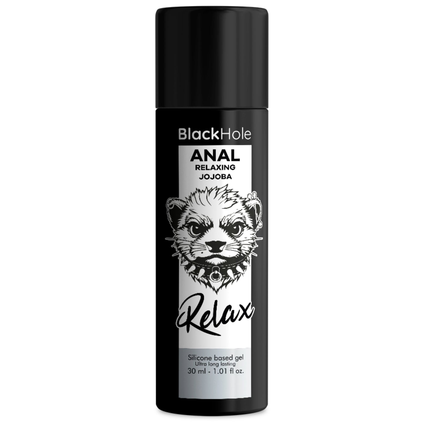 BLACK HOLE Jojoba relaksējošs silikona bāzes anālais lubrikants (30 ml)