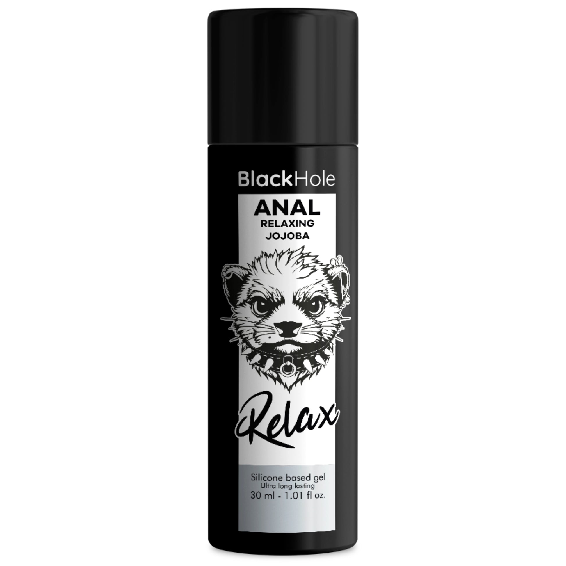BLACK HOLE Jojoba relaksējošs silikona bāzes anālais lubrikants (30 ml)