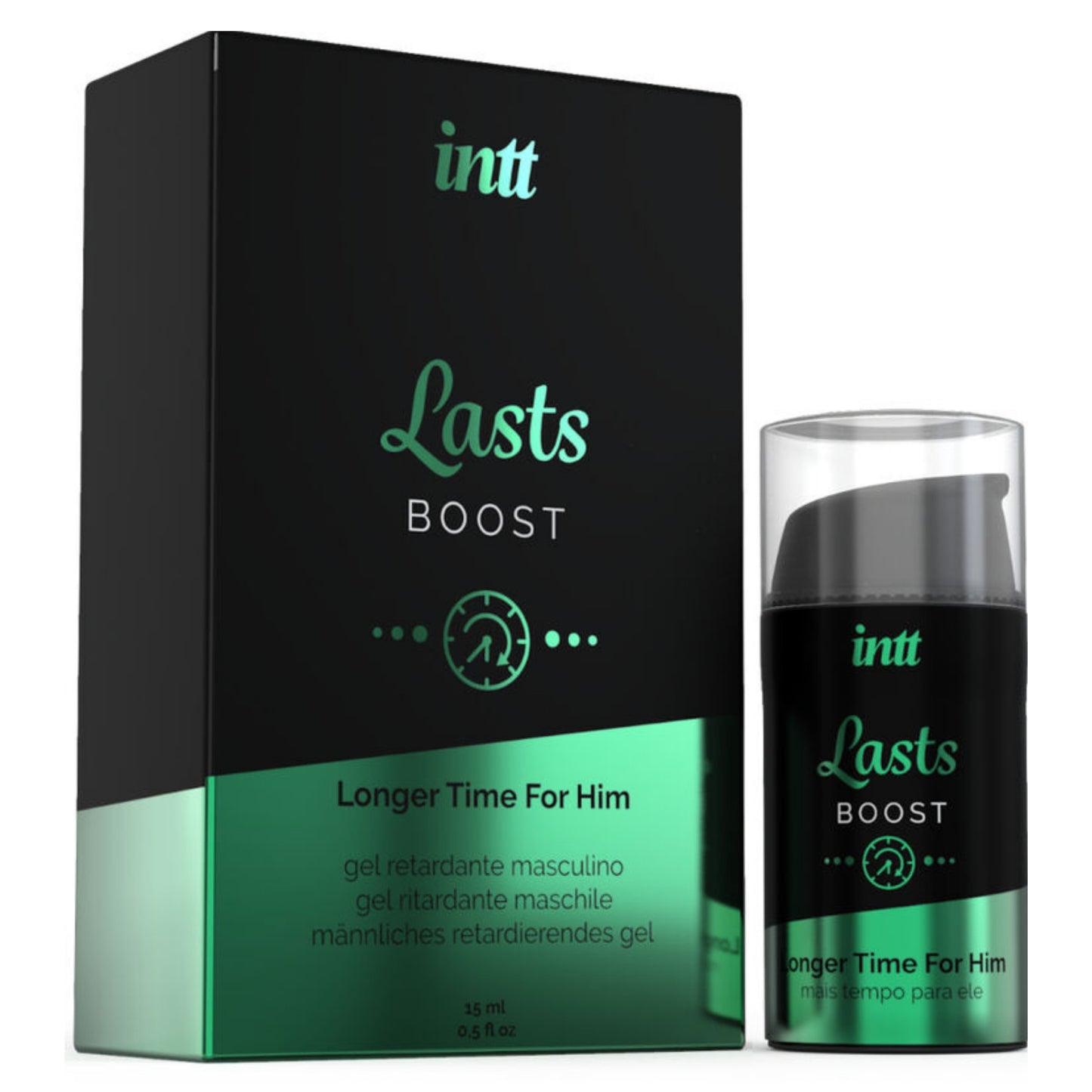 INTT Lasts Boost ejakulāciju noildzinošs gels vīriešiem (15 ml)