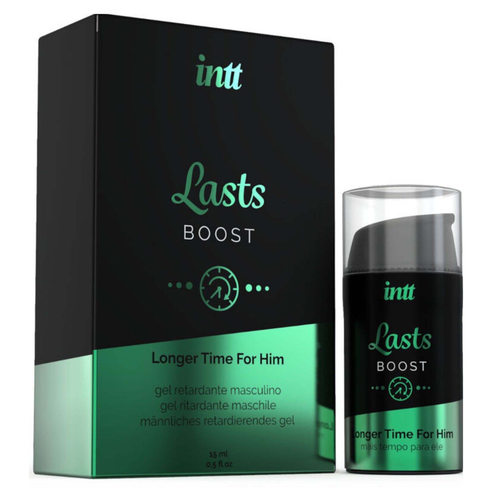 INTT Lasts Boost ejakulāciju noildzinošs gels vīriešiem (15 ml)