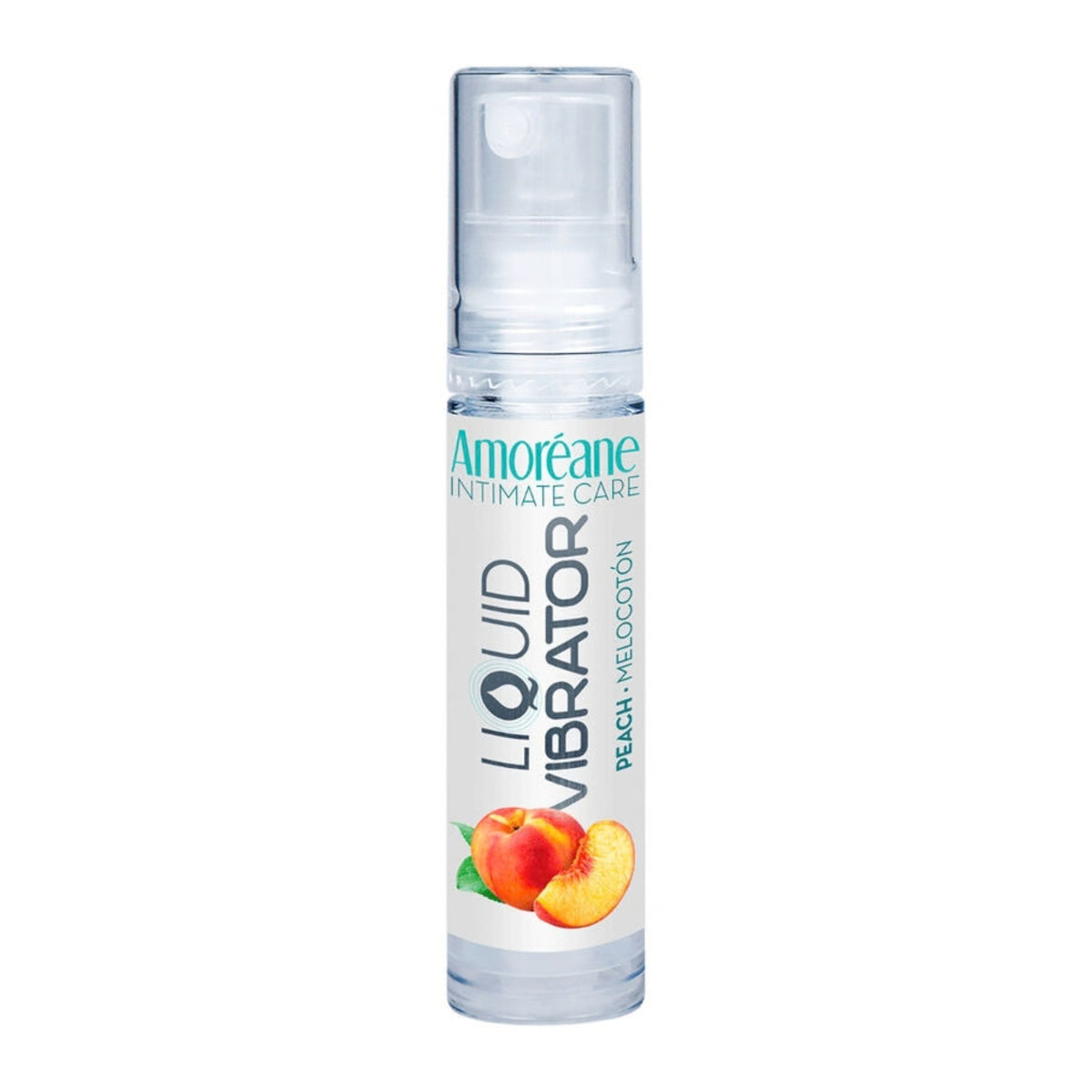 AMOREANE Liquid Vibrator – stimulējošs gēls ar persiku garšu 10 ml