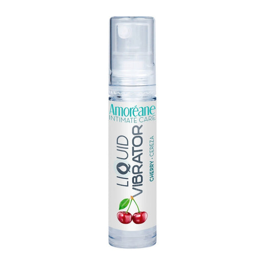 AMOREANE Liquid Vibrator – stimulējošs gēls ar ķiršu garšu 10 ml