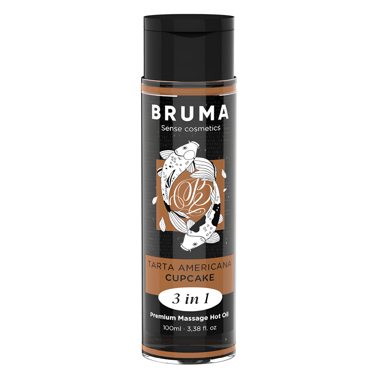 Sildoša masāžas eļļa 3in1 ar muffin garšu (100 ml) – BRUMA Premium