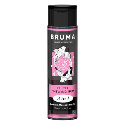 Sildoša masāžas eļļa 3in1 ar košļenes garšu (100 ml) – BRUMA Premium