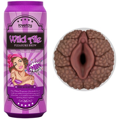 LOVETOY Wild Ale - Alus bundžas dizaina masturbators