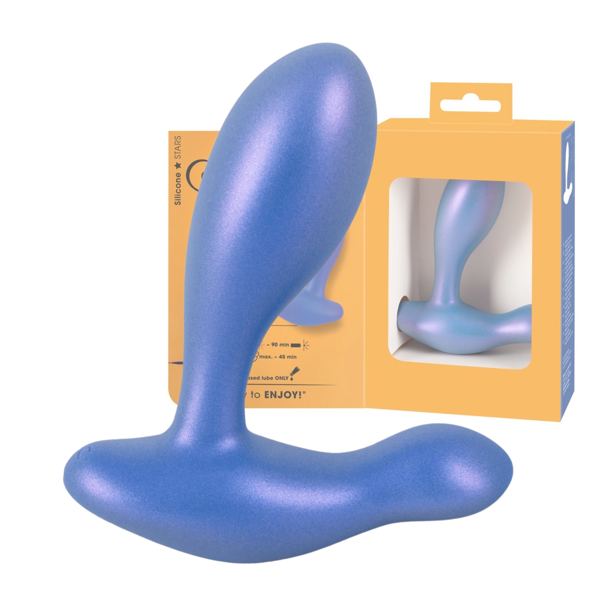 Elastīgs silikona anālais vibrators Sweet Smile