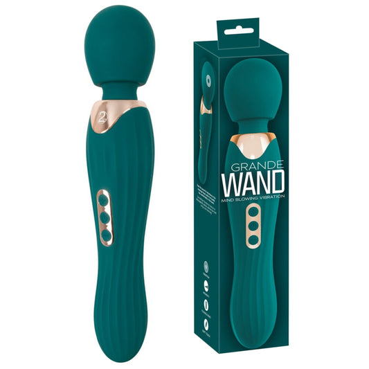 You2Toys Grande Wand zaļš masāžas vibrators
