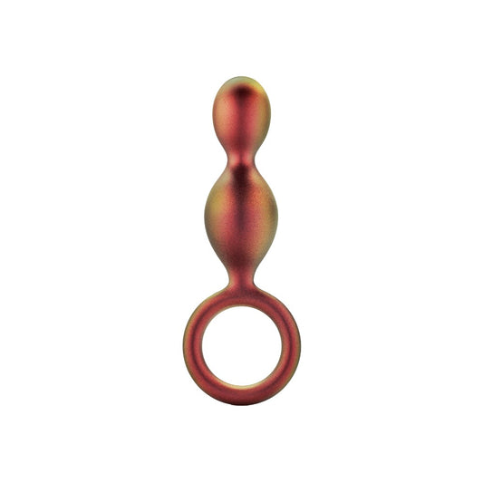 Silikona anālais spraudnis Blush Matrix Duo Loop Plug Copper 3.3 cm
