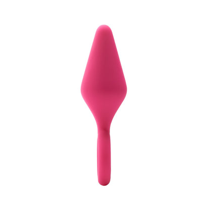 Silikona anālais spraudnis rozā (S) - Dreamtoys Flirts Pull Plug