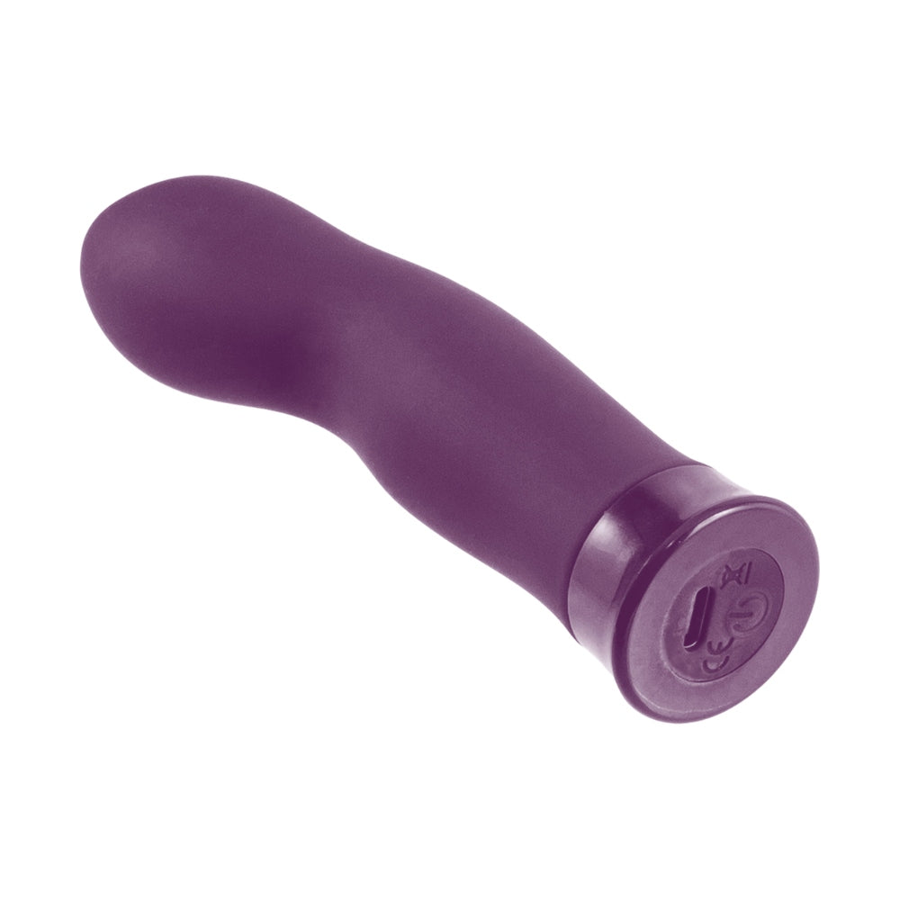 Mini vibrators DARK FALLS 12.7 cm - silikona stimulators (violets)