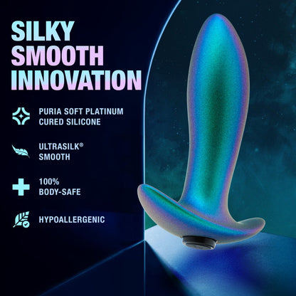 Vibrējošs silikona anālais spraudnis Neptune Teal (12.7 cm) – Blush Voyager Plug