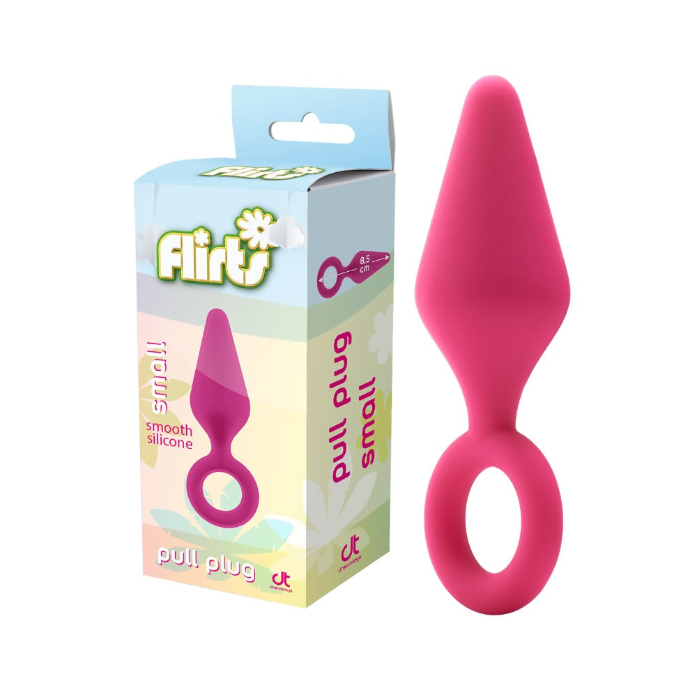 Silikona anālais spraudnis Small rozā