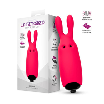 Мини-вибратор для стимуляции клитора LATETOBED Bundy Rabbit