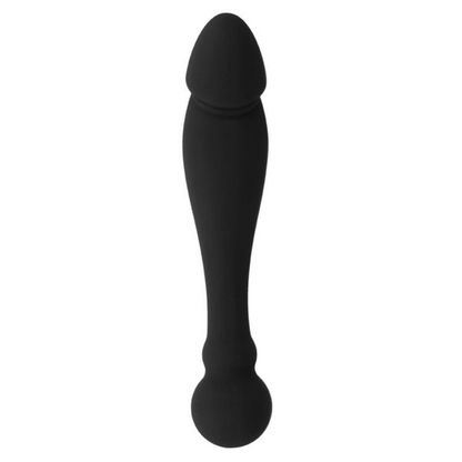 BLACK & SILVER - KARL Īpašs G punkta stimulējošs dildo (18 cm)