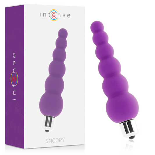INTENSE - SNOOPY 7 ātrumu silikona vibrators (vaginālam and anālam seksam)