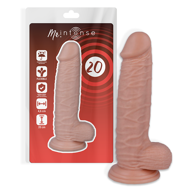 MR INTENSE #20 - realistic dildo (20 cm)