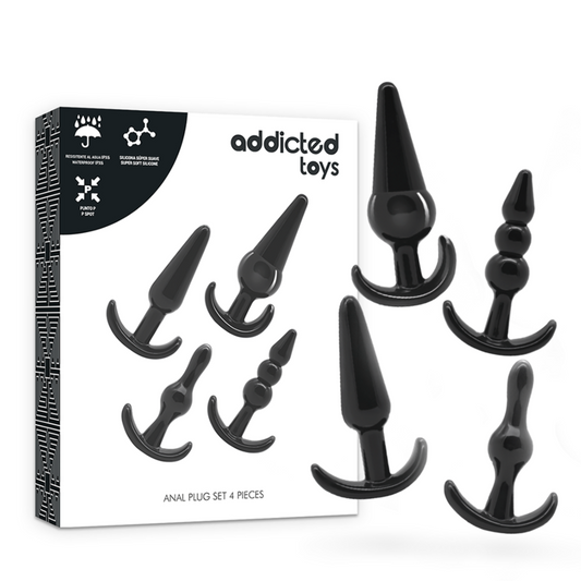 ADDICTED TOYS - Набор анальных пробок (4шт)