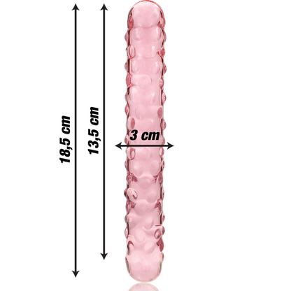 NEBULA SERIES BY IBIZA - Dildo made of borosilk glass (18.5 cm -O- 3 cm)