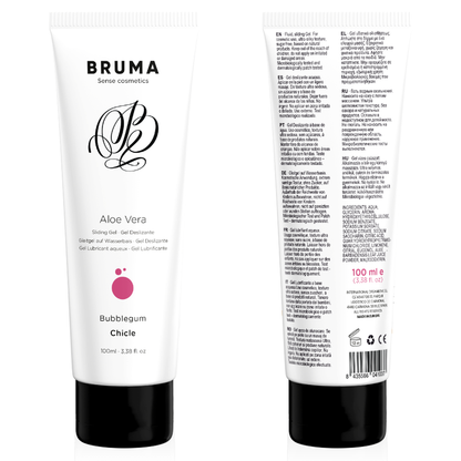BRUMA - Aloe vera lubricant (Bubblegum 100 ml)