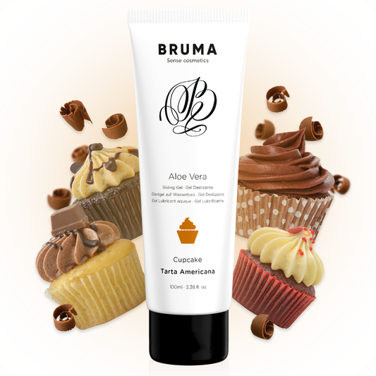 BRUMA - Aloe vera lubricant (Cupcake 100 ml)