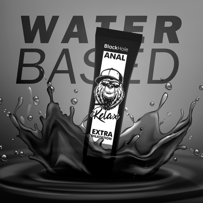 Black Hole Anal Relax – Water-based gel with relaxing and dilating effect, 150 ml