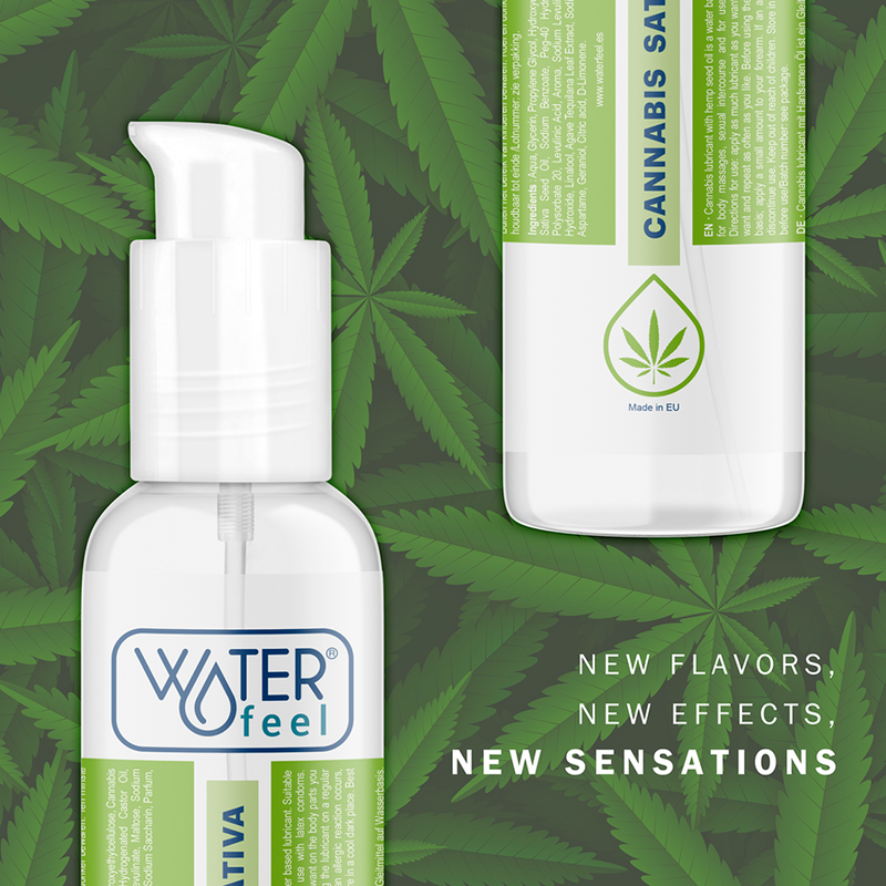 WATERFEEL - Hemp lubricant (150 ml)