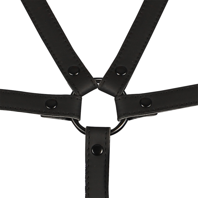 FETISH SUBMISSIVE BONDAGE - Adjustable body and arm belts