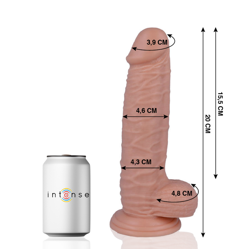 MR INTENSE #20 - realistic dildo (20 cm)