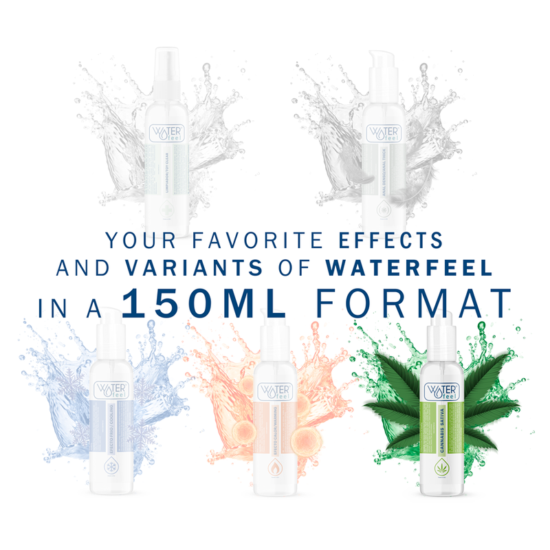 WATERFEEL - Hemp lubricant (150 ml)