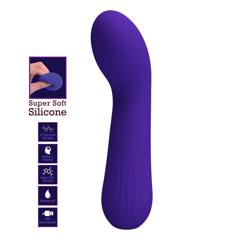 PRETTY LOVE Faun Premium Silikona G-punkta vibrators (12 režīmi)
