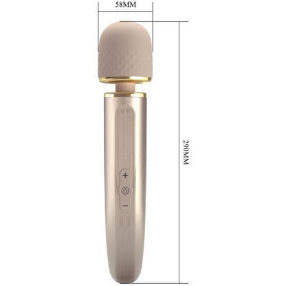 Universal Silicone Wand Vibromassager Gold 29 cm