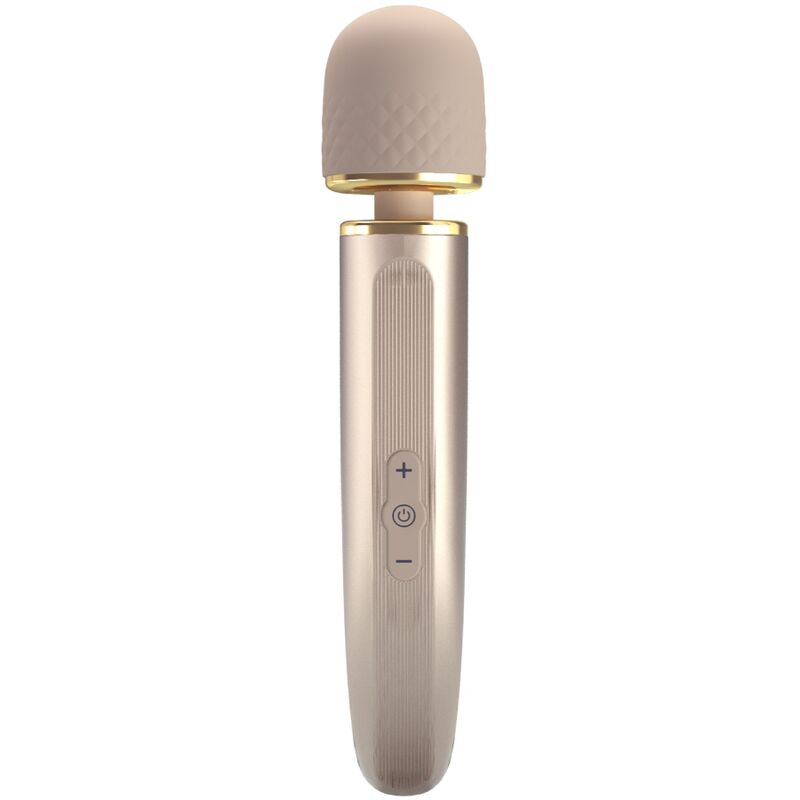 Universal Silicone Wand Vibromassager Gold 29 cm