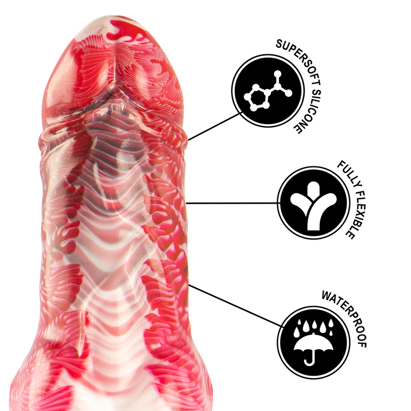 Helios Pārdabisks Silikona Dildo 22 cm