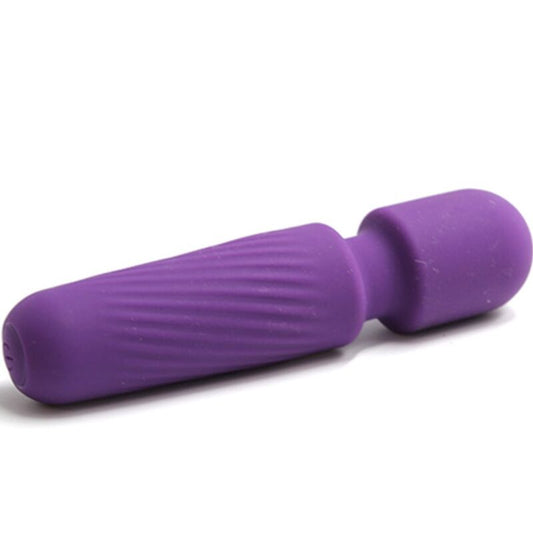 ARMONY - Waterproof mini wand massager and vibrator (10 vibrations - purple)