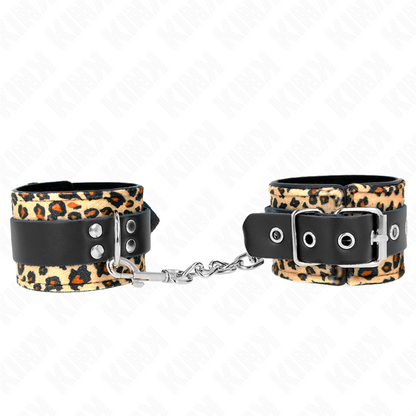 Leopard Print Genuine Leather Wristbands (Adjustable Size)