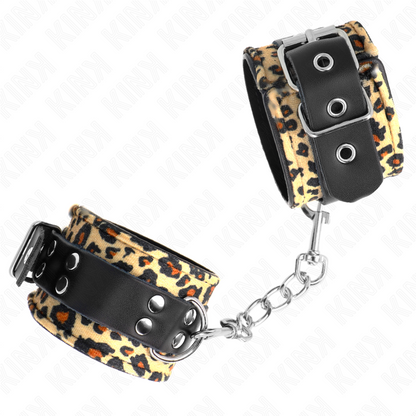 Leopard Print Genuine Leather Wristbands (Adjustable Size)