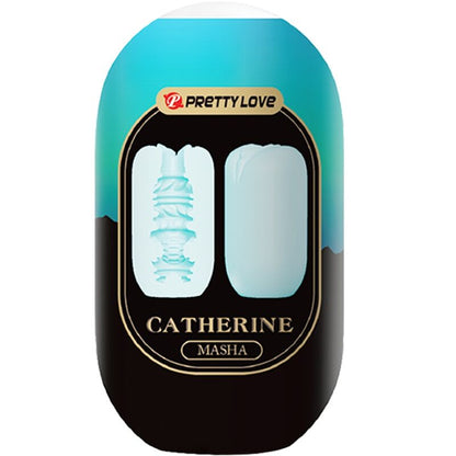 PRETTY LOVE - MASHA vīriešu masturbators (zils)