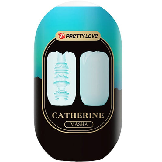 PRETTY LOVE - MASHA men's masturbator (blue)