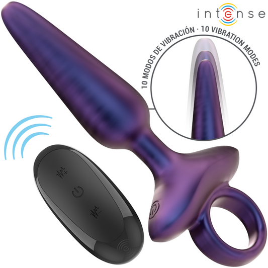 INTENSE - MARLON Premium tālvadības vibrējošs anālais spraudnis