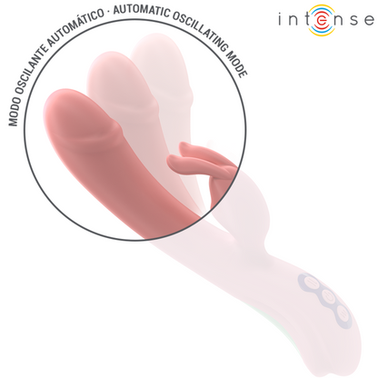 INTENSE - RACHEL Vibrator with clitoral stimulator