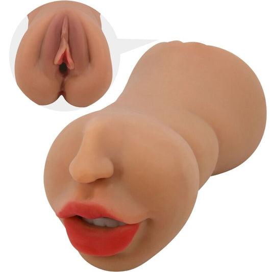 CRAZY BULL ZOEY - Dual-purpose masturbator (mouth and vagina)