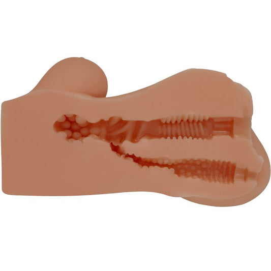 CRAZY BULL HANNAH - Двойной реалистичный мастурбатор вагина + анус