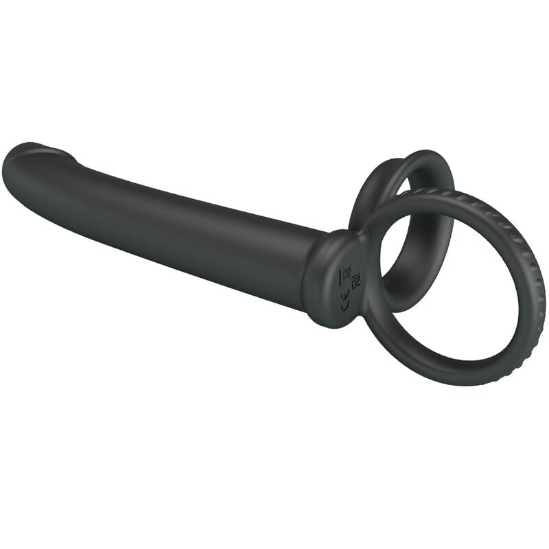 PRETTY LOVE - DILLION vibrating double penetration cock ring